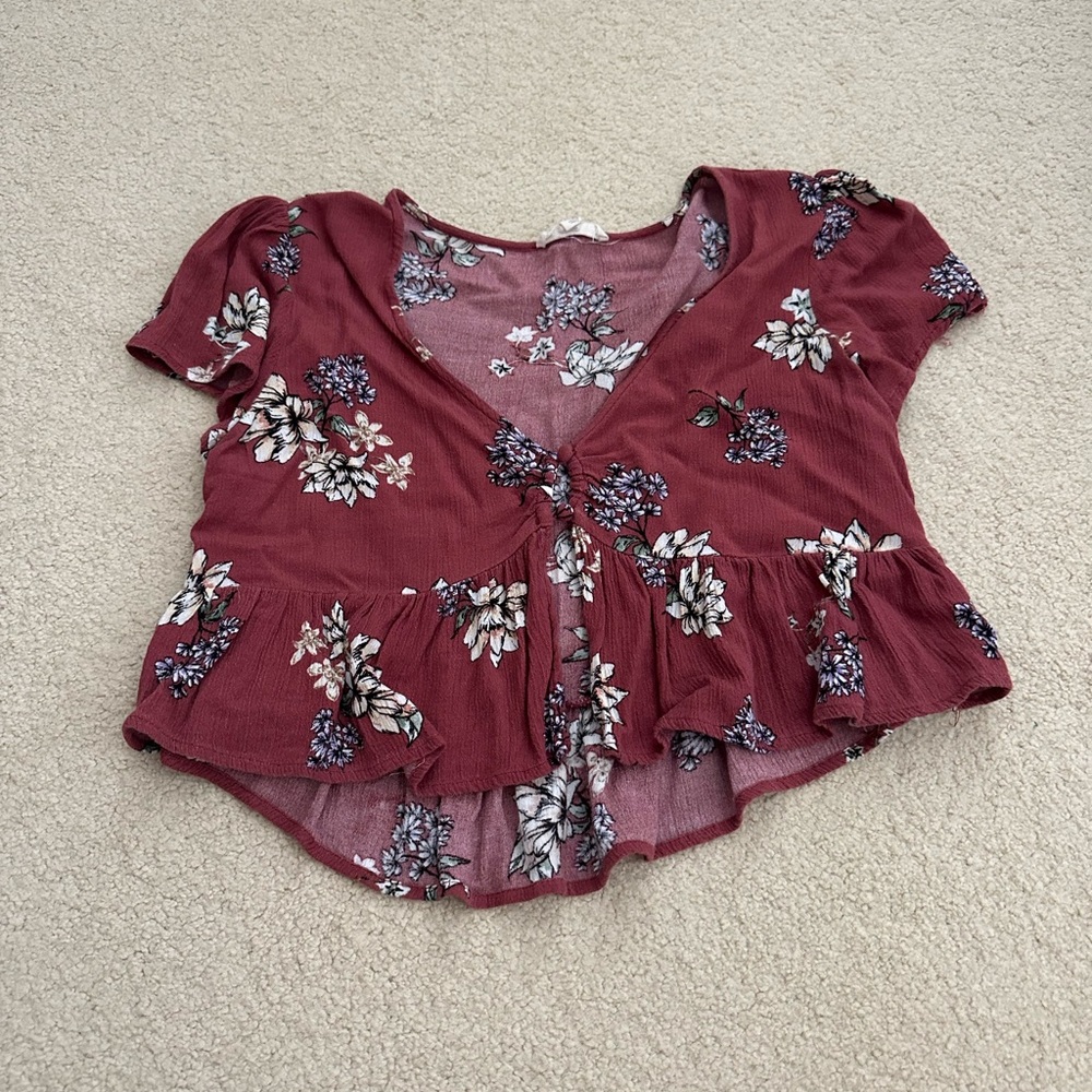 Women’s Pacsun LA Hearts Floral Top